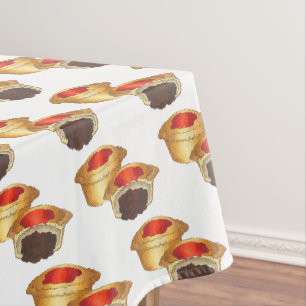 Australisches Meat Pies Aussie Food Cuisine Ketchu Tischdecke