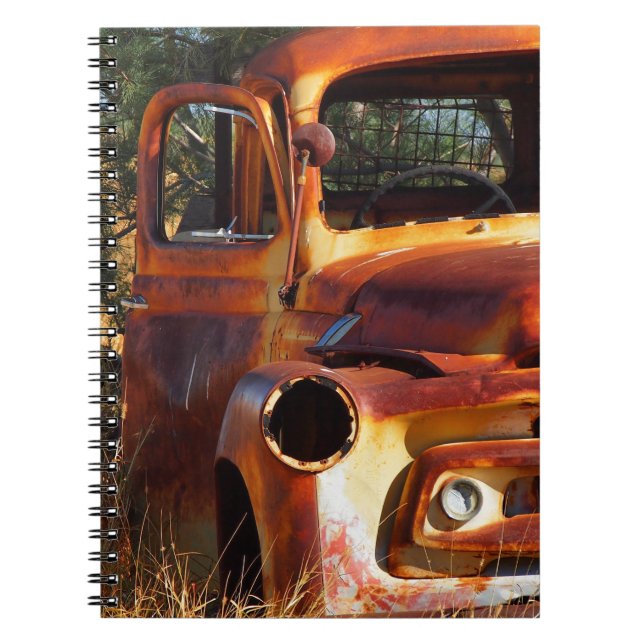 Australisches Outback-LKW-Notebook Notizblock (Vorderseite)