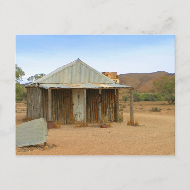 australisches Outback Postkarte (Vorderseite)