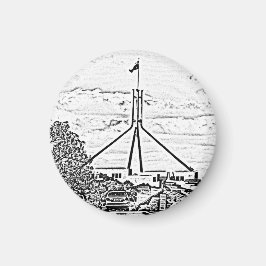 Australisches Parlament - Canberra Magnet