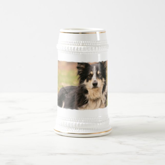 Australisches Schäfer-Bier Stein Bierglas (Mittel)