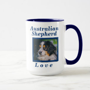 Australisches Schäfer-Liebe-Hundegeschenk für si Tasse