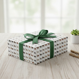 Australisches Shepherd Coat Pattern Wrapping Paper Geschenkpapier