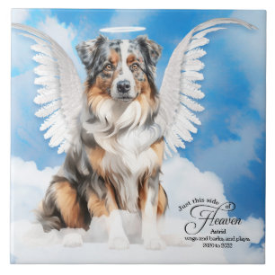 Australisches Shepherd Dog Personalisiert Pet Memo Fliese