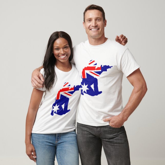 Australisches Siegel T-Shirt (Unisex)