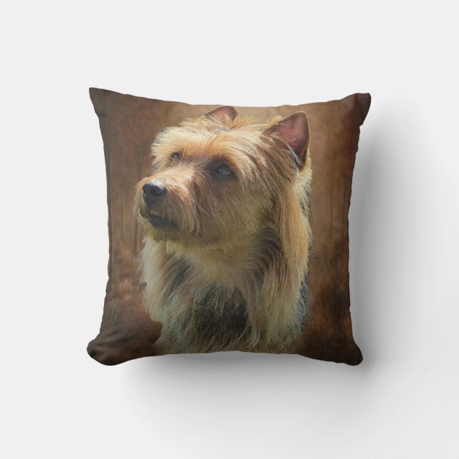 Australisches Terrier-Kissen Kissen (Vorderseite)
