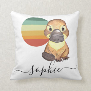 Australisches Tier-Baby Platypus Kissen