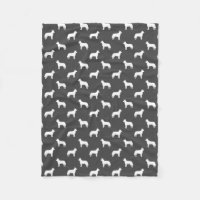 Australisches Vieh-HundeSilhouette-Muster-Grau