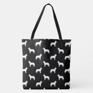 Australisches Vieh-HundeSilhouette-Muster Tasche