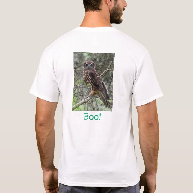 Australisches Vogelprint T-Shirt (Rückseite)