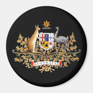 Australisches Wappen Magneten Magnet