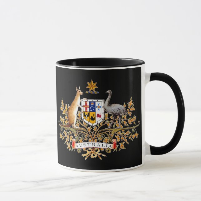 Australisches Wappen Tasse (Rechts)