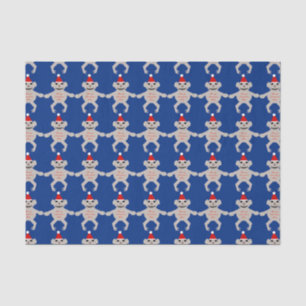 Australisches weihnachtliches Koala-Bärenpapier Seidenpapier