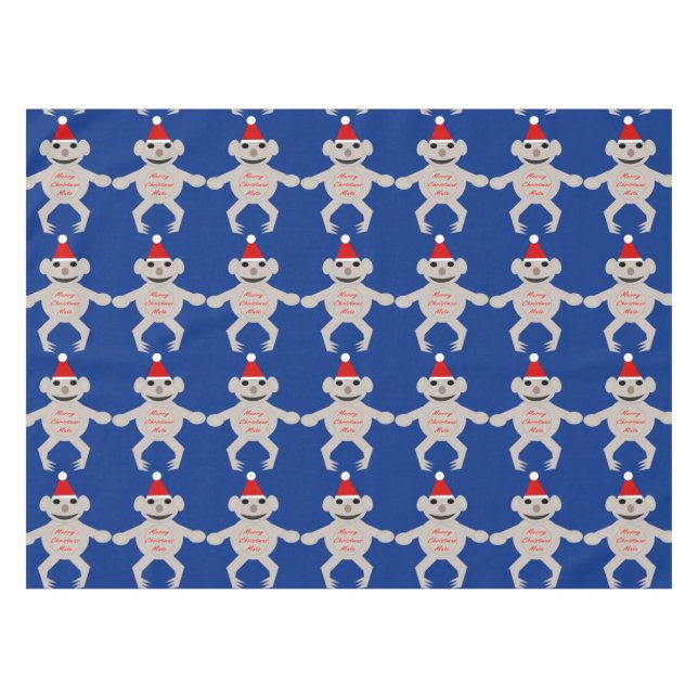 Australisches Weihnachtsgebäck Koala Bear Tableclo Tischdecke (Vorderseite (Horizontal))