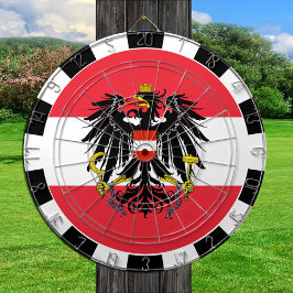 Austria Dartboard, game board, Austrian flagge Dartscheibe