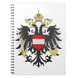 Austria Hungary coat of arms flag Notizblock