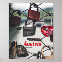 Austria Liebe Locks Bridge Salzburg