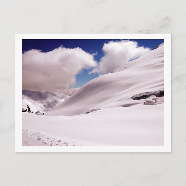 Austria Mountain Ischgl Foto Colette Postkarte (Vorderseite)