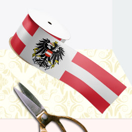 Austria Ribbon, Emblem, patriotische, österreichis Satinband