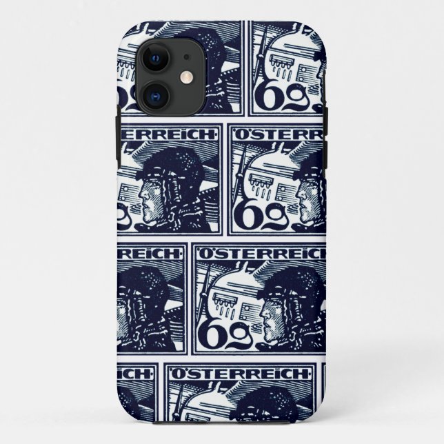 Austrian Air Mail von 1925 Case-Mate iPhone Hülle (Rückseite)