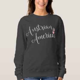 Austrian American Entwinted Hearts Sweatshirt