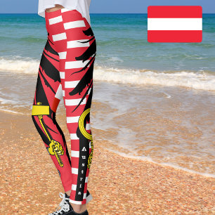 Austrian Eagle & Austria Fashion Patriots /sports Leggings
