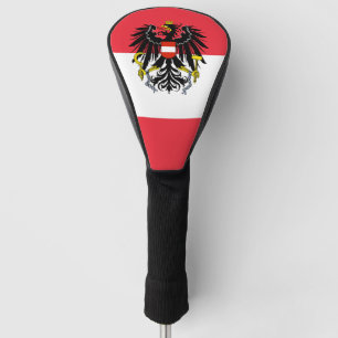 Austrian Flag & Golf Austria Sport Covers / Clubs Golf Headcover