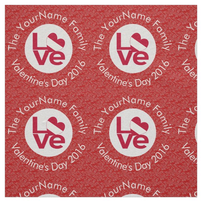 Austrian Flag Heart Red LIEBE Stoff (Muster)