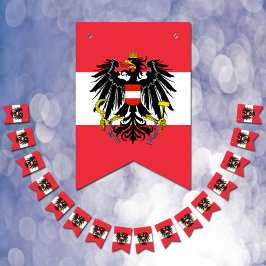 Austrian Flag & Party Austria Banners / Hochzeiten Wimpelkette