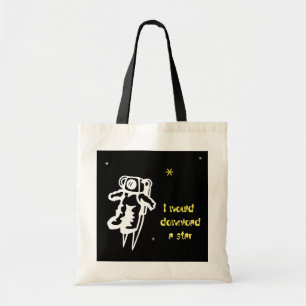 Austronaut-Tasche Er wird einen Stern für Sie ausw Tragetasche