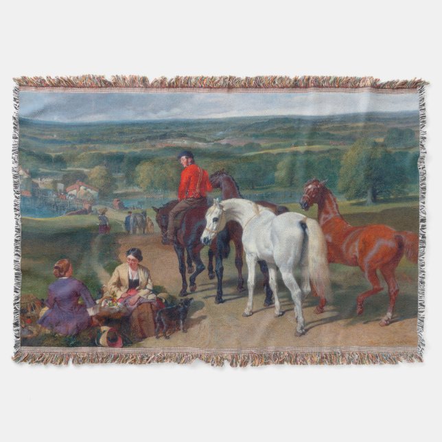 Ausübung der Königspferde John Frederick Herring Decke (Vorderseite)