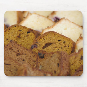 Auswahl an Frühstücksbüffets und Kuchen Mousepad