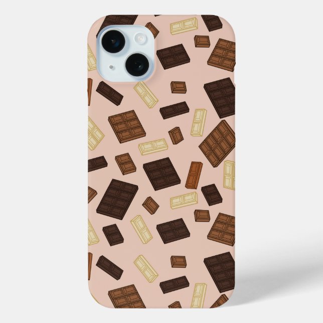 Auswahl an Schokoladenbars Case-Mate iPhone Hülle (Rückseite)
