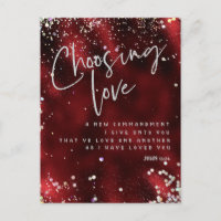 Auswahl der Liebe mit der KJV Bible Verse