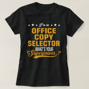 Auswahl der Office-Kopie T-Shirt