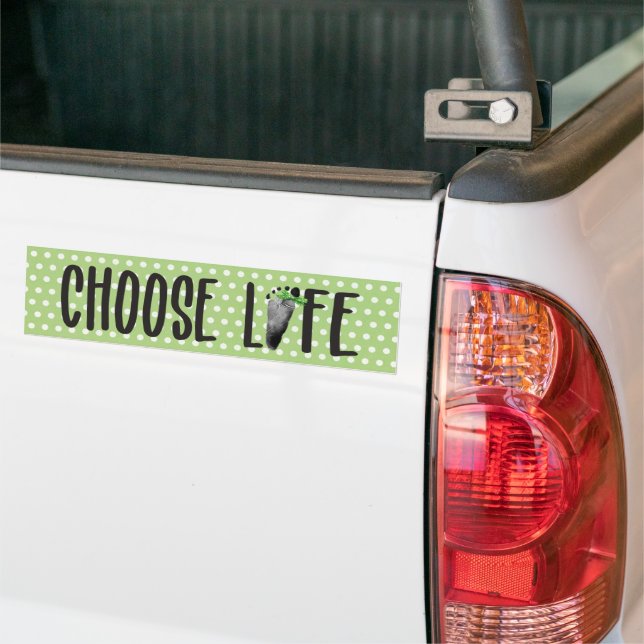 Auswahl des Baby Footprint mit Bow Autoaufkleber (Auf Lkw)