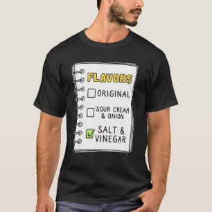 Auswahl des besten Salz- und Essigsalzes T-Shirt
