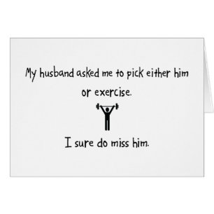 Auswahl-Ehemann oder Übung