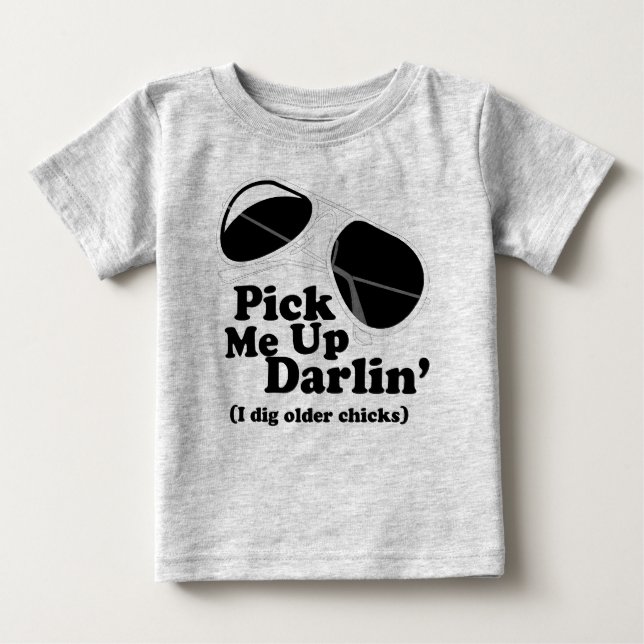 Auswahl-Ich-Oben-Darlin Shirt (Vorderseite)