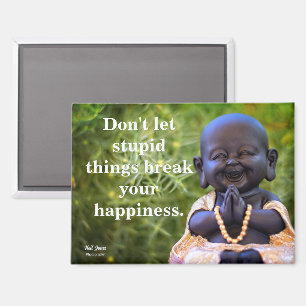Auswahl - inspirierendes Zitat Magnet