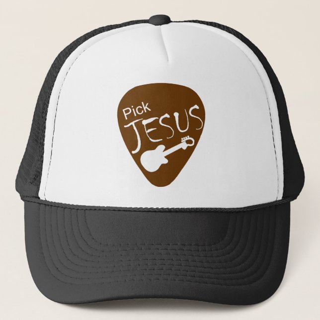 Auswahl-Jesus-Hut Truckerkappe (Vorderseite)