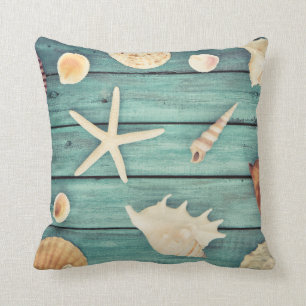 Auswahl von Seashells Kissen
