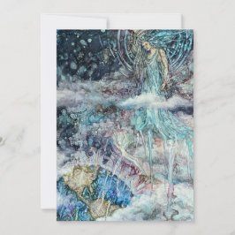 Auswählen der Erd-Karte Dankeskarte