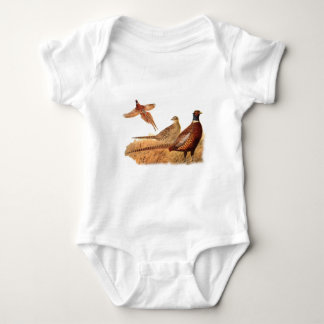 Ausweichende Fasan-Vogel-Jagd Baby Strampler