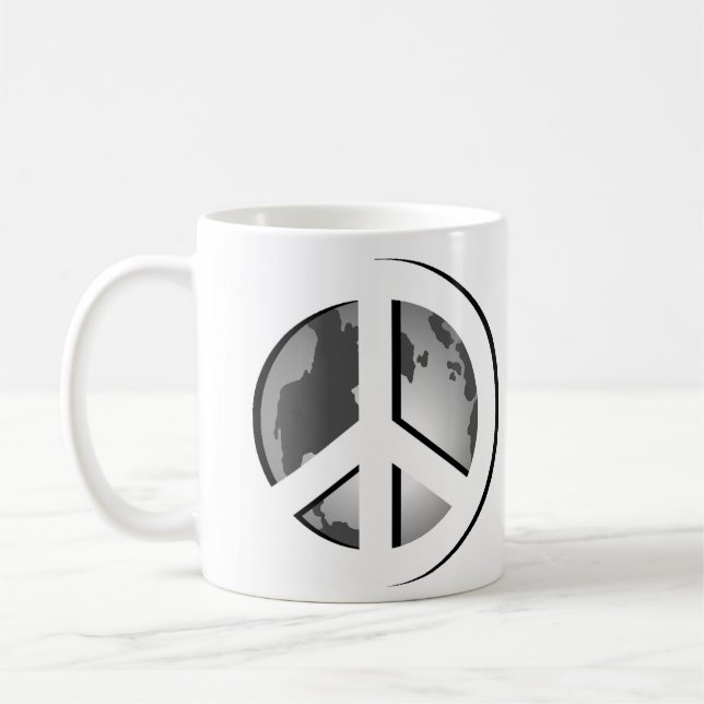 Ausweichende FriedensTasse Kaffeetasse (Links)