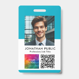 Ausweis Hochladen Ihres Fotos Firmenlogo QR-Code