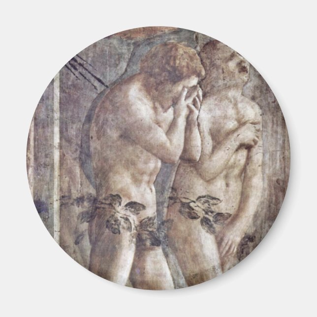 Ausweisung aus dem Paradies durch Masaccio (beste  Magnet (Vorne)