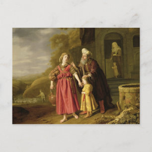 Ausweisung von Hagar und Ishmael, c.1644 Postkarte
