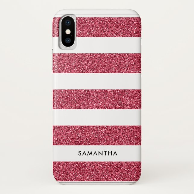Auswirkungen auf den personalisierten Glitzer Case-Mate iPhone Hülle (Rückseite)
