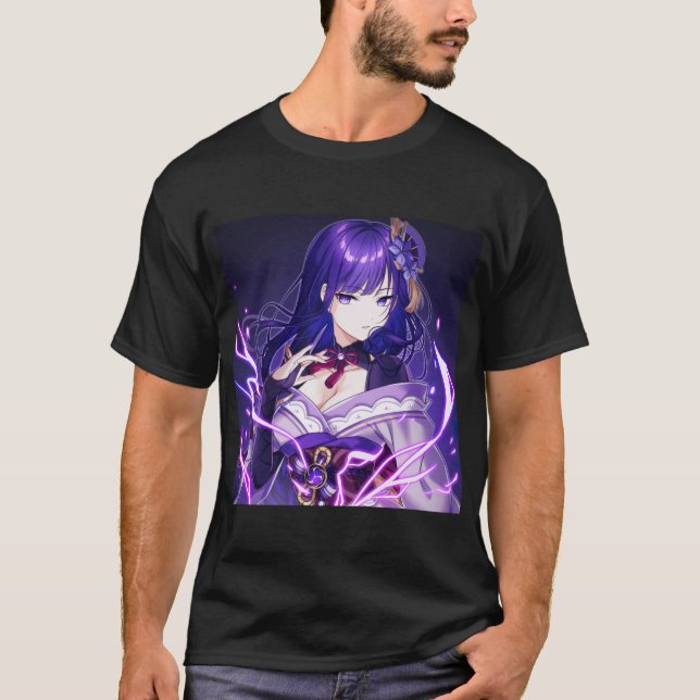 Auswirkungen der Raiden Shogun-Genshin (11) T-Shirt (Vorderseite)